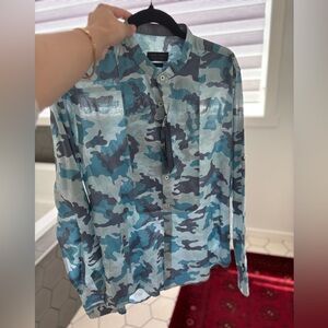 Zara Man Linen shirt NWT L